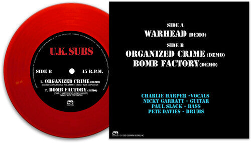 UK Subs: Warhead (red)