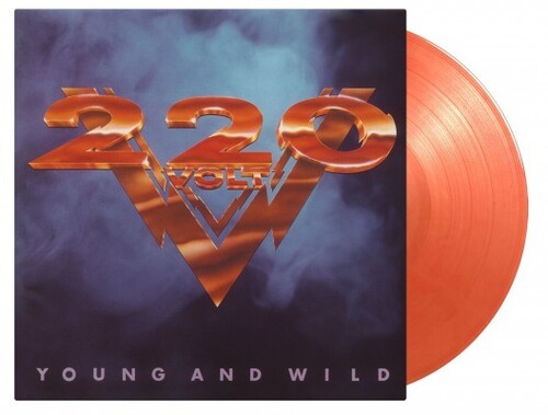 220 Volts: Young & Wild - Limited 180-Gram Crystal Clear, Gold & Red Marble Colored Vinyl