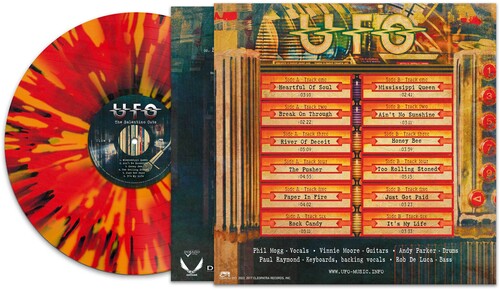 UFO: The Salentino Cuts - Yellow/red Splatter