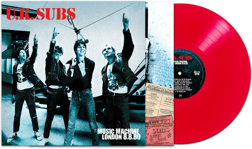 UK Subs: Music Machine London 8/8/80 - Red