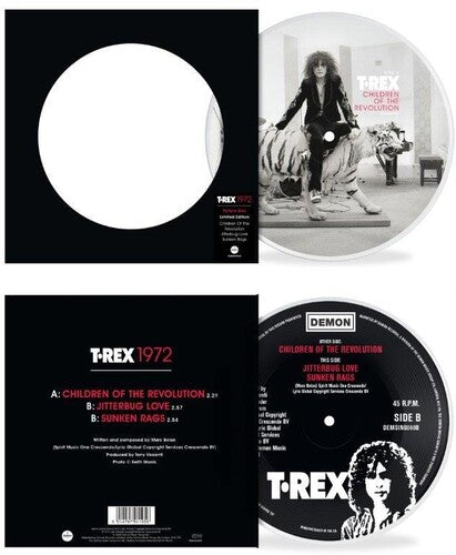 T. Rex: Children Of The Revolution / Jitterbug Love / Sunken Rags - Picture Disc 7-Inch Vinyl