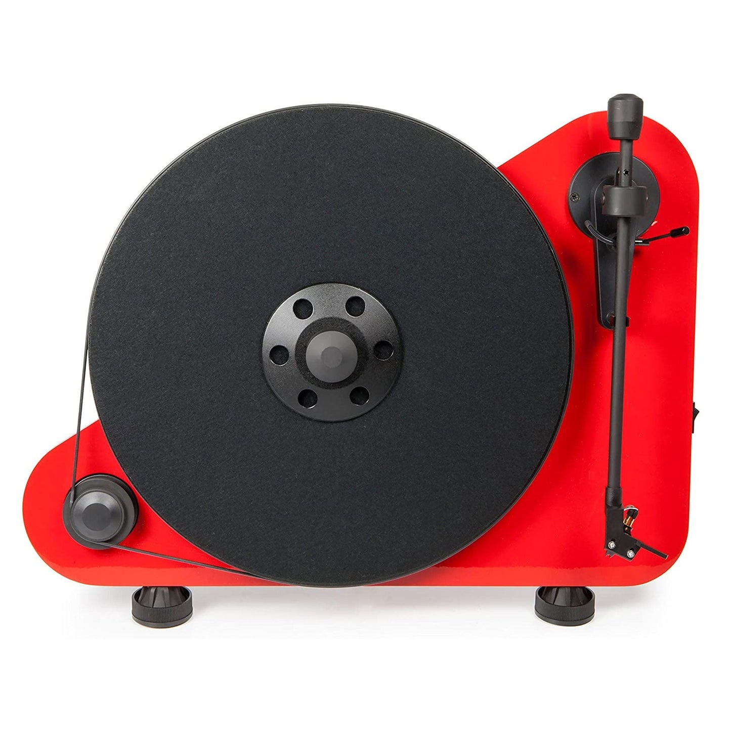 Pro-Ject: Vertical Turntable Right w/ Bluetooth - Red (VT-E BT R)