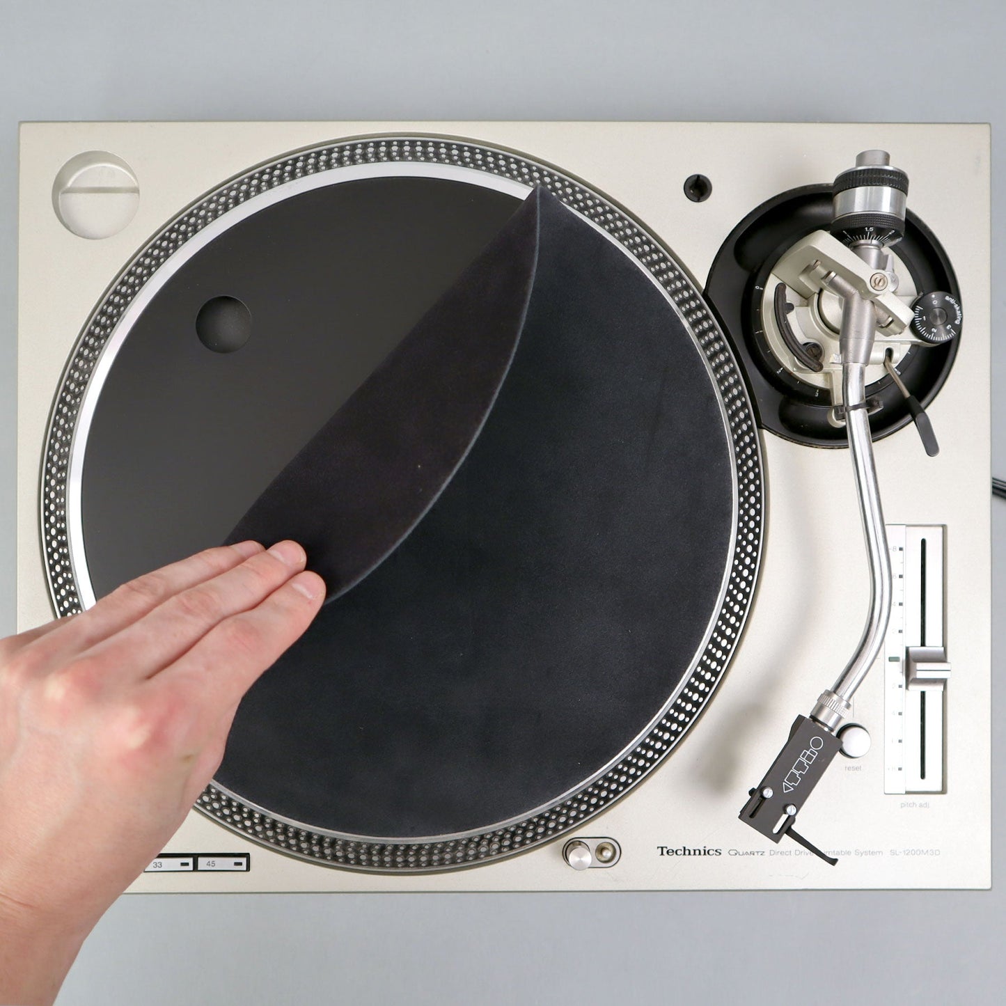 Pro-Ject: Leather-It Platter Mat - Black