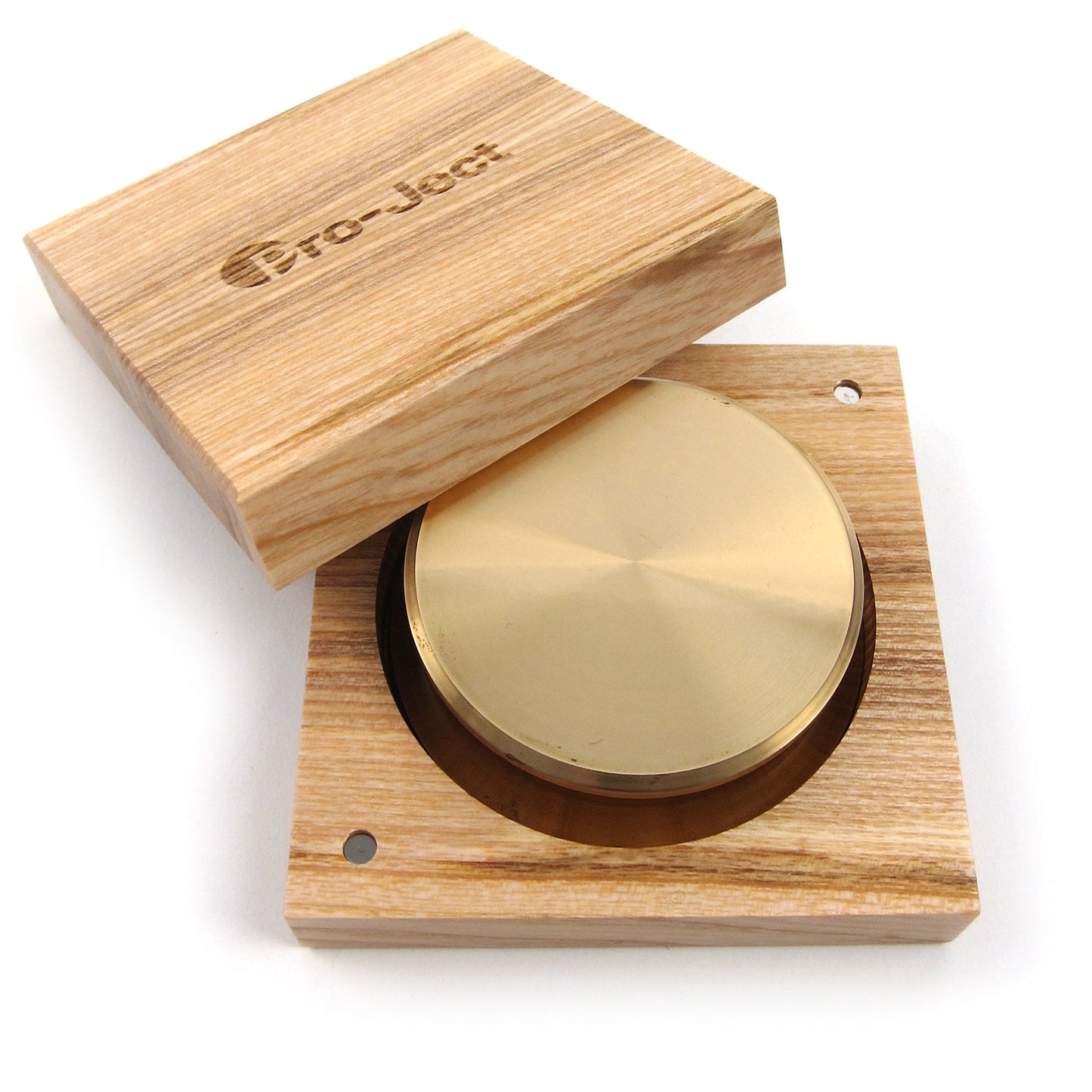 Pro-Ject: Record Puck Record Stabilizer (1.7 lbs) - Polished Brass